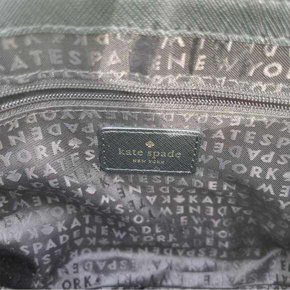 KATE SPADE Leather Black Crossbody Bag with Chain - Picture 6 of 6